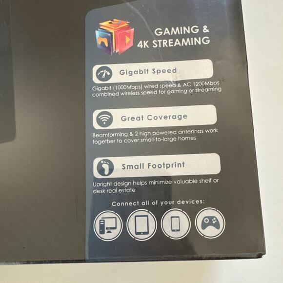 Medialink AC1200 1000 Mbps Wireless Gigabit Router NEW - Picture 6 of 8